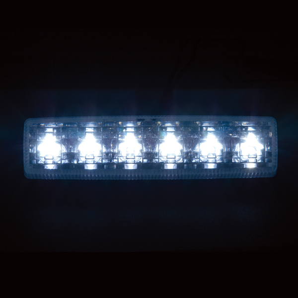 槌屋ヤック 流星Re6 LED車高灯 24V CE-247 クリアレンズ/LEDホワイト