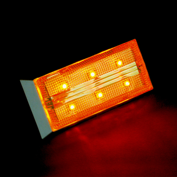 流星ポイントマーカー シグマ 24V CE-282A アンバー 槌屋ヤック トラック LEDマーカーランプ