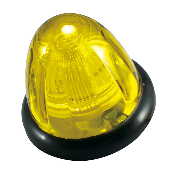 LEDドームマーカー 24V CE-451 イエロー 槌屋ヤック トラック LEDマーカーランプ