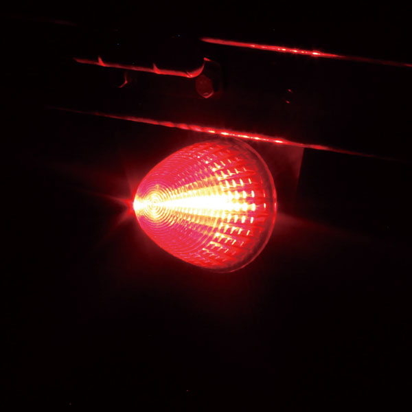 槌屋ヤック LED マーカーランプ LEDデヒュージョンマーカー レッド CE