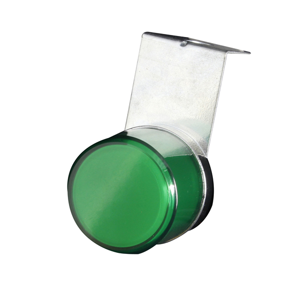 閃光ミニマーカー12/24V共用 CE-484 (グリーン) 槌屋ヤック トラック ステー付き LEDマーカー