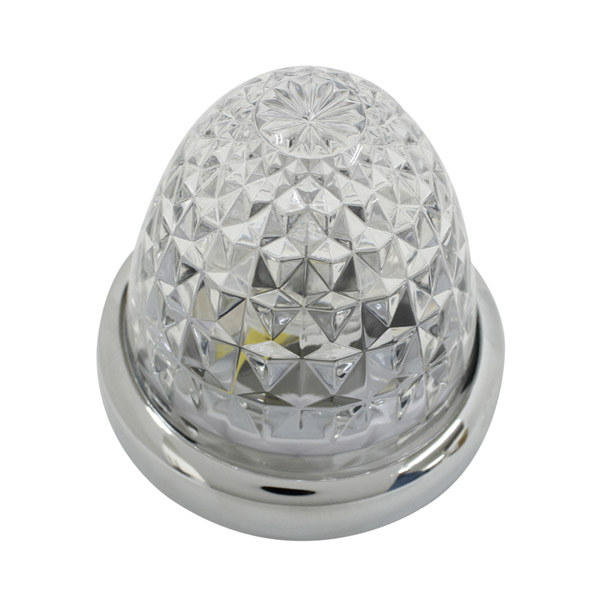 ミリオンDXマーカー クリア CV-121 (電球ナシ/クリアガラスレンズのマーカーランプ)槌屋ヤック トラック