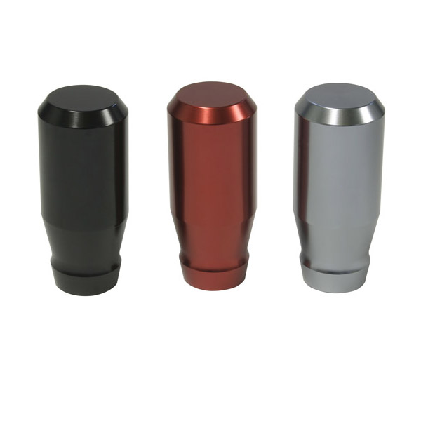 アルミ削り、ちょっとしたら高級シフトノブ アルミショートノブ ブラック/レッド/チタンカラー 8mm/10mm/12mm