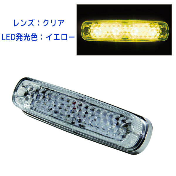 ジェットイノウエ LED 車高灯ランプNEO 24V 533588 クリアレンズ