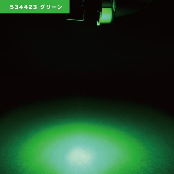 ハイパワーダウンライトNEO 534423 グリーンLED ジェットイノウエ(JET INOUE) 12V/24V共用 LEDダウンライト