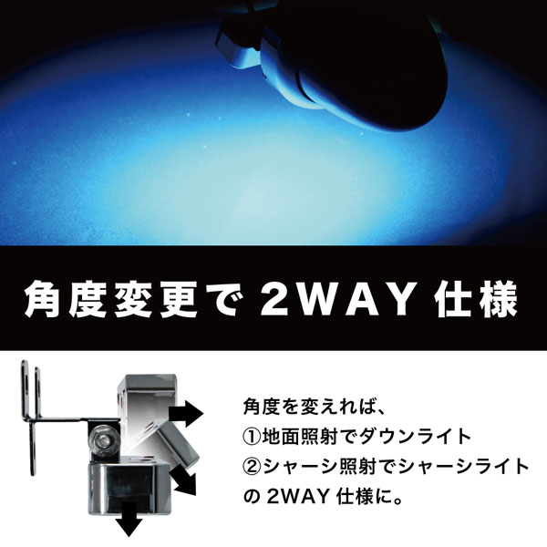 ハイパワーダウンライトNEO 534427 アイスブルーLED ジェットイノウエ(JET INOUE) 12V/24V共用 LEDダウンライト