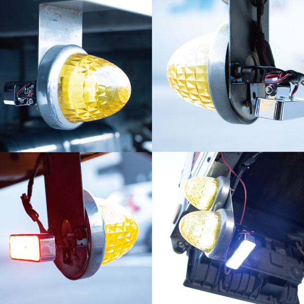 ハイパワーダウンライトNEO 534428 イエローLED ジェットイノウエ(JET INOUE) 12V/24V共用 LEDダウンライト