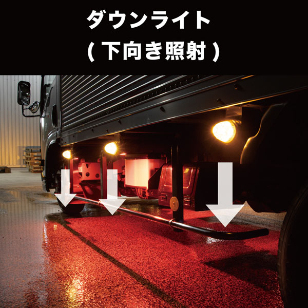 ハイパワーダウンライトNEO 534428 イエローLED ジェットイノウエ(JET INOUE) 12V/24V共用 LEDダウンライト