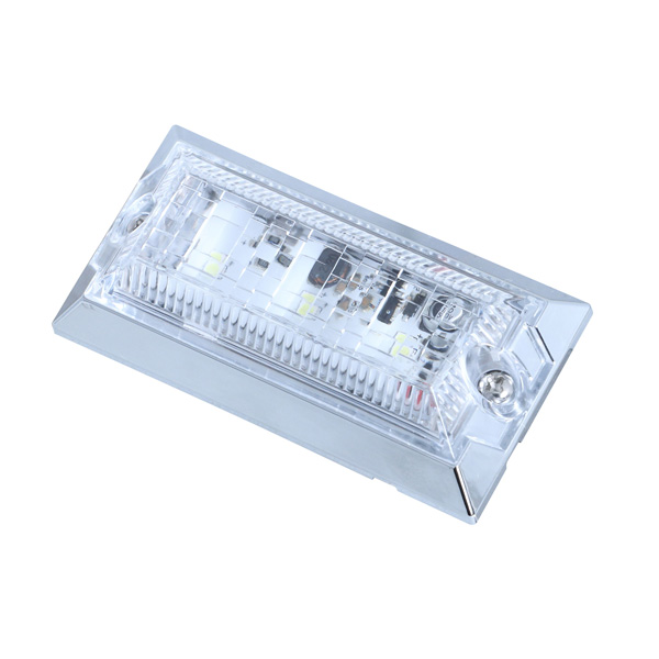 ハイパワーミニフラットマーカーランプNEO クリアレンズ仕様 534547 クリアレンズ/アイスブルーLED ジェットイノウエ(JET INOUE) LEDマーカーランプ