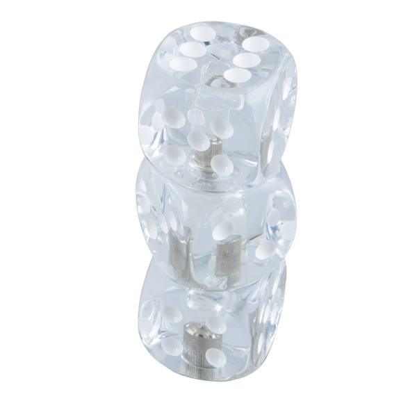 ジェットイノウエ サイコロシフトノブ 3連タイプ/クリア 561686 JET