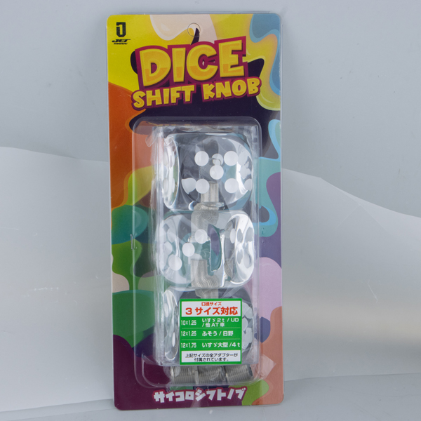 イノウエ ジェットイノウエ サイコロシフトノブ 3連タイプ/クリア 561686 JET