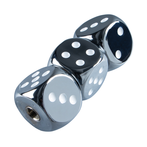 ジェットイノウエ サイコロシフトノブ 3連タイプ/クローム 561689 JET