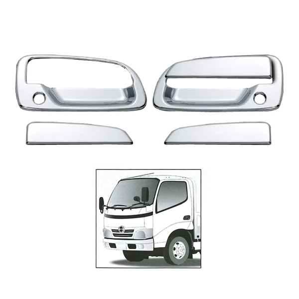 ドアハンドルガーニッシュ デュトロ/ダイナ/トヨエース（H11/5〜)用 左右セット 572219 JET INOUE(ジェットイノウエ)