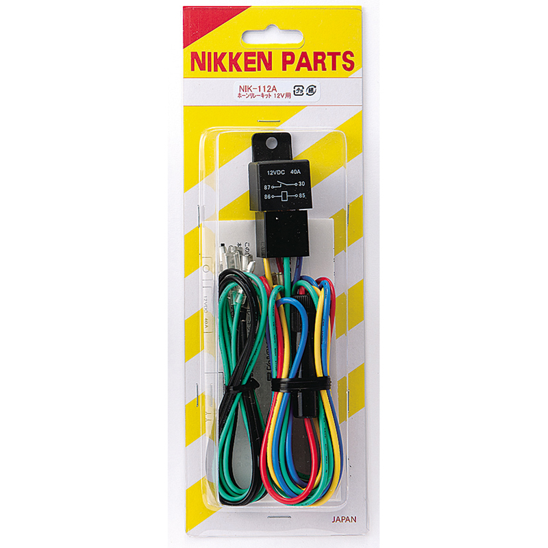 日建 ホーンリレーハーネスキット 12V NIK-112A