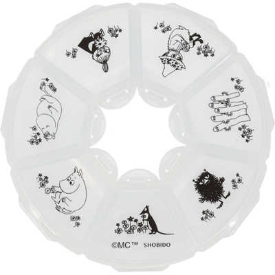 ７ｄａｙｓフリーケースムーミン  収納ケース ケース 収納 小分け 旅行 お出かけ パッキング 粧美堂 化粧小物