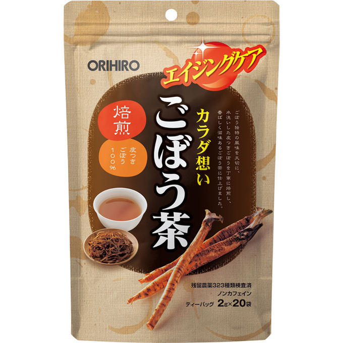 オリヒロ ごぼう茶(2g*20包)【オリヒロ】 ノンカフェイン  健康茶 健康維持 飲みやすい｜maidora