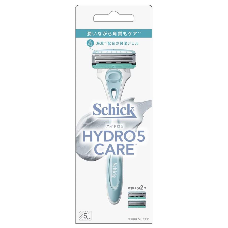 シック・ジャパン Schick シック ハイドロ5ケア ホルダー 刃付き+替刃1コ 角質ケア 男性用 カミソリ