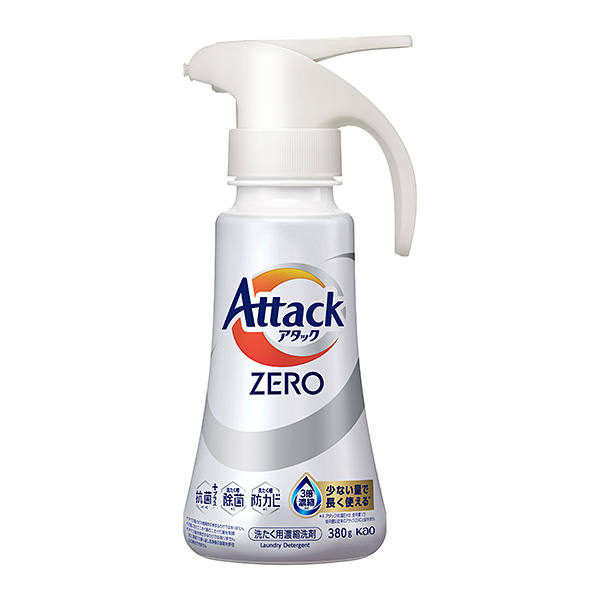 花王 アタックZERO ワンハンドタイプ 380g 洗濯　洗剤
