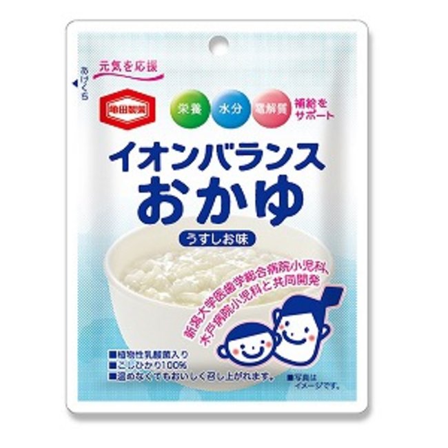 亀田製菓 イオンバランスおかゆ うすしお味 100g  お粥 レトルト食品 ご飯 ごはん｜maidora