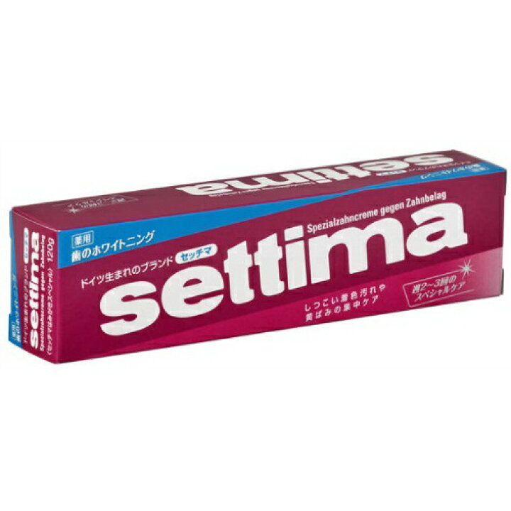 サンスター セッチマはみがき 120g 美白歯磨き | 