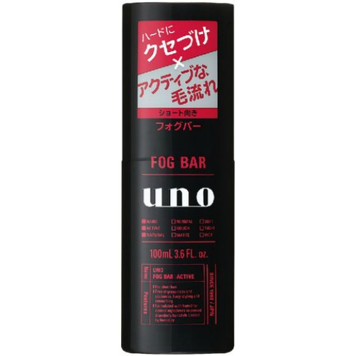 Yahoo! Yahoo!ショッピング(ヤフー ショッピング)ウーノ フォグバー がっちりアクティブ（100ml） 資生堂 スタイリング剤 水溶性の整髪料 ウォーターワックス メンズ化粧品 男性化粧品 男性 化粧品