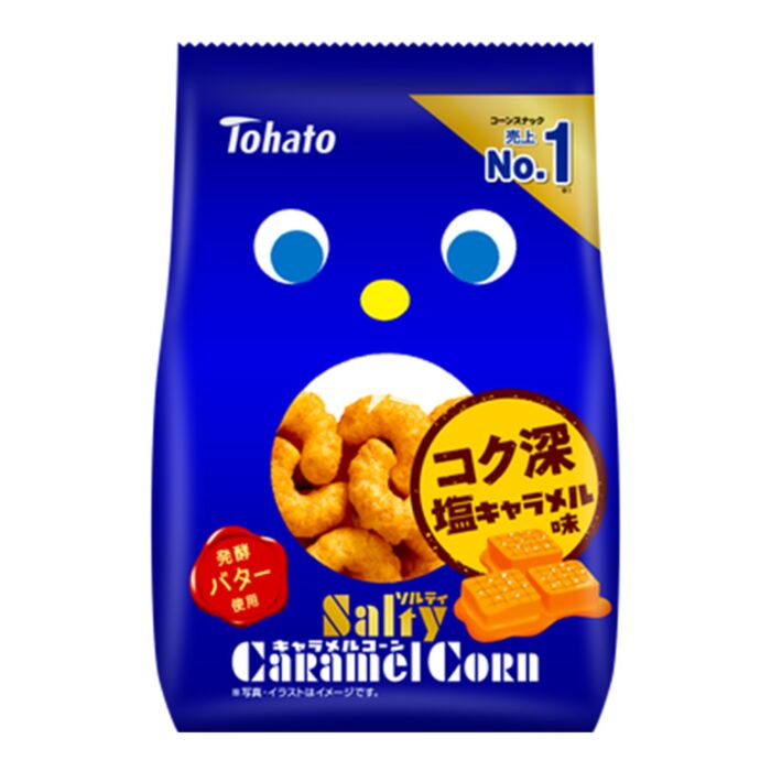 東ハト ソルティキャラメルコーン 67g × 12個 コク深塩キャラメル味