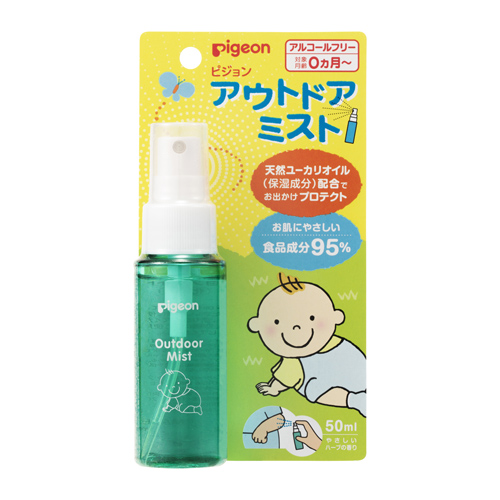 アウトドアミスト 50ml | 0ヵ月〜 ベビー ミスト 赤ちゃん 低刺激 弱酸性 | 