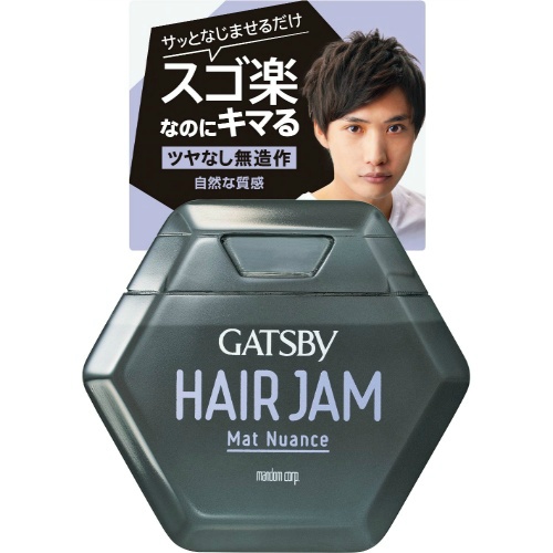Yahoo! Yahoo!ショッピング(ヤフー ショッピング)ギャツビー ヘアジャム マットニュアンス 110ml GATSBY  メンズ　男性用　ヘアジェル　スタイリング剤