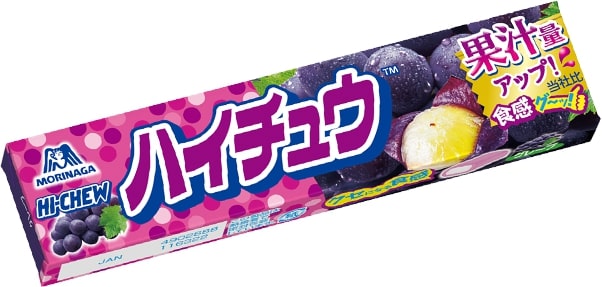 森永 ハイチュウ グレープ(12粒) × 12個 お菓子 飴 キャンディー ソフトキャンディ 葡萄 ぶどう｜maidora