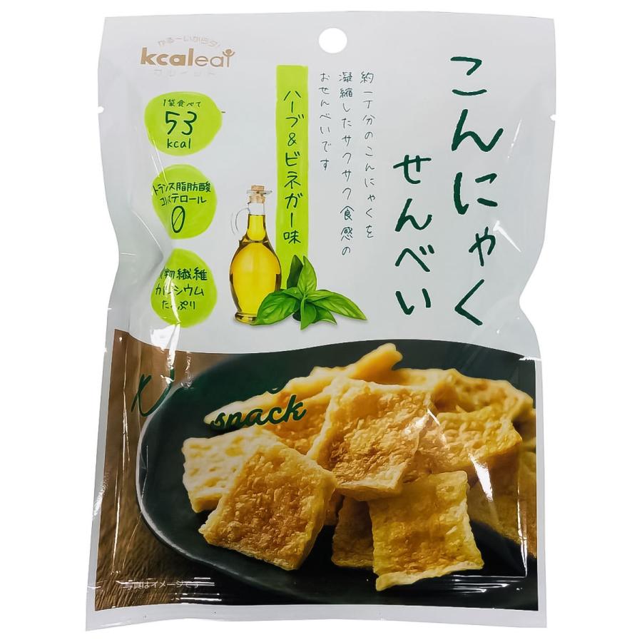 こんにゃくせんべい ハーブ&ビネガー味 15g × 24個 こんにゃく