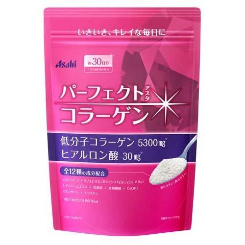 パーフェクトアスタコラーゲン パウダー 30日分(225g) 健康食品  Asahi　 ビタミンC 食物繊維｜maidora