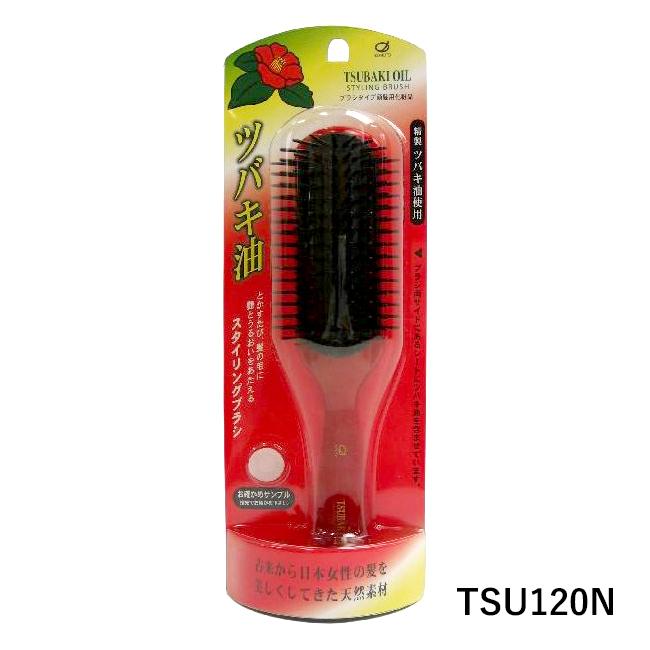 池本刷子工業 ツバキ油含浸 スタイリングブラシS TSU120 ブラシ くし