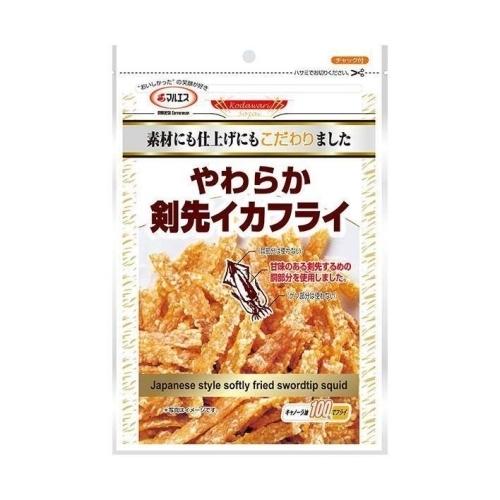 Yahoo! Yahoo!ショッピング(ヤフー ショッピング)マルエス やわらか剣先イカフライ 50g × 10個 お菓子 珍味 おつまみ あたりめフライ いか スルメ