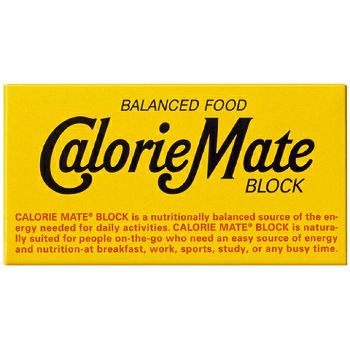 カロリーメイト ブロック チーズ味 2本入 バランス栄養食品 栄養調整食品 バランス栄養食｜maidora