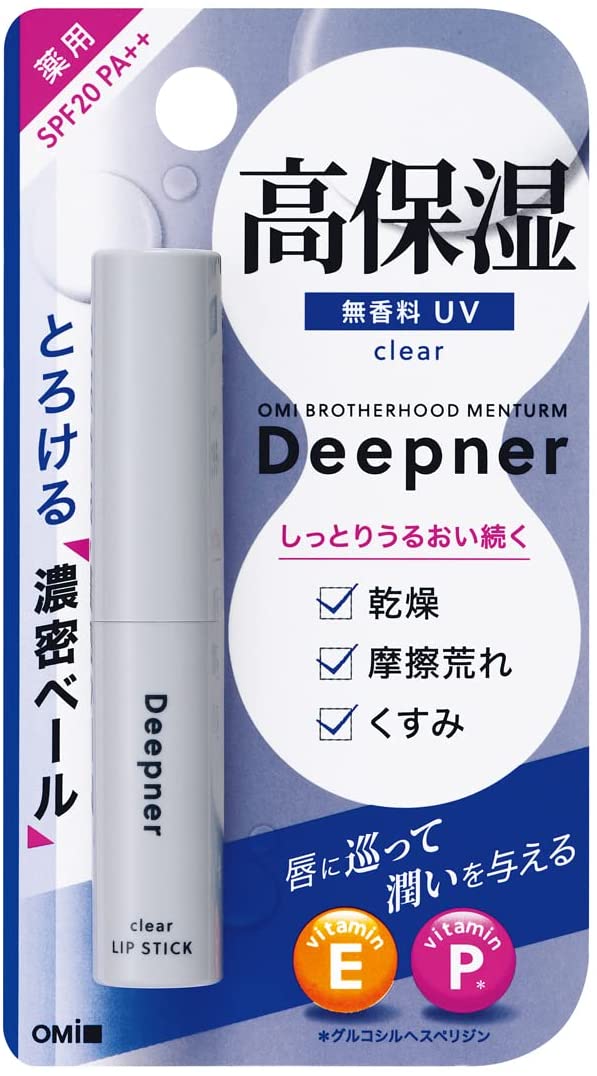 近江兄弟社メンターム ディープナーリップ 無香料UV【取り寄せ】 SPF20