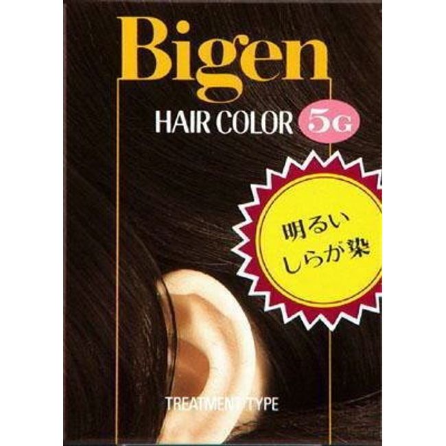 ビゲン ヘアカラー淡い栗色 5G 40mL+40mL 明るい白髪染め  白髪染め 女性用