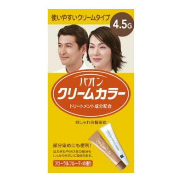 シュワルツコフ ヘンケル パオン クリームカラー4.5G 暖かみのある栗色 ヘアカラー　白髪染め 女性用｜maidora