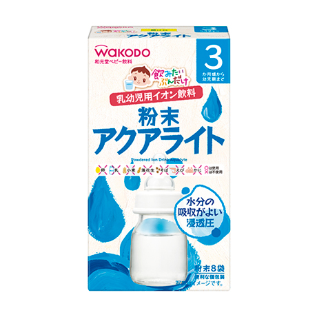 和光堂 飲みたいぶんだけ粉末アクアライト 3.1g×8 粉末離乳食 ベビー飲料  粉末アクアライト  3ヶ月から幼児期まで | 