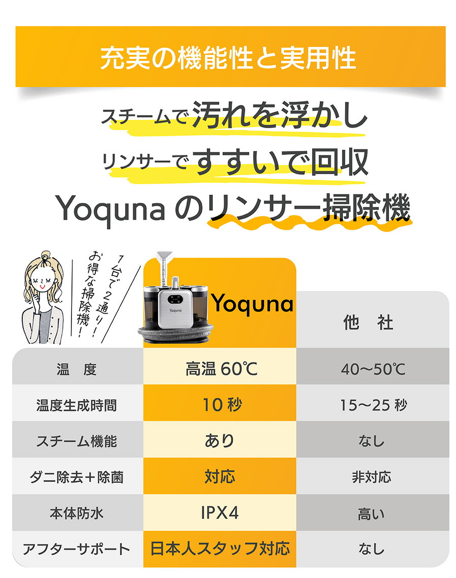 カーペットクリーナー リンサー