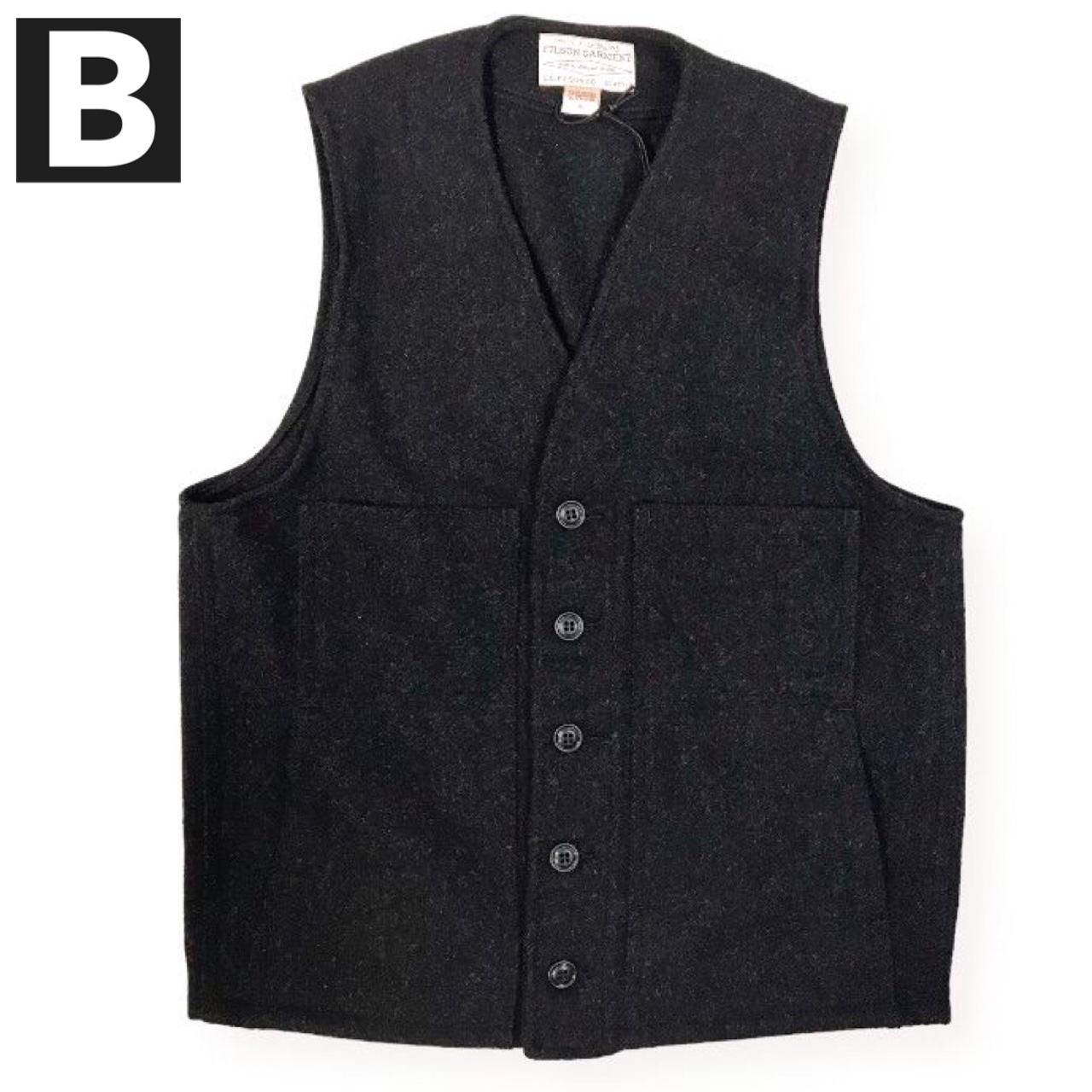 アメリカ製 送料無料 FILSON 【フィルソン】20 MACKINAW WOOL VEST マッキーノウールベスト メンズ(男性用)【smtb-m】｜maine1988｜03