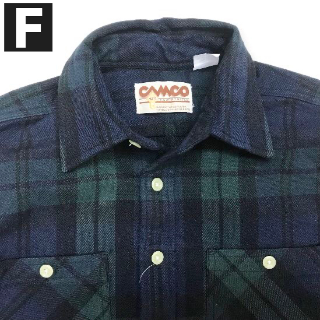 代引き不可 ☆セール☆ 送料無料 CAMCO【カムコ】2 FLANNEL L/S 厚手