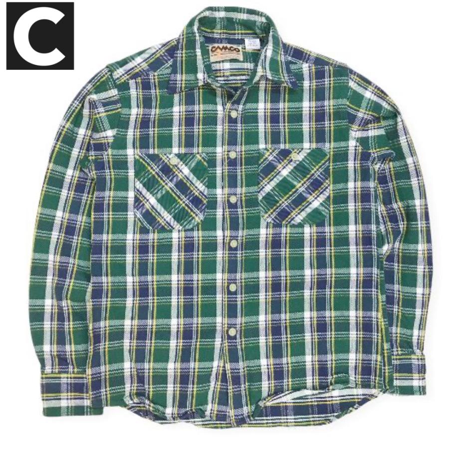 ※代引き不可 ★セール★ 送料無料  CAMCO【カムコ】2 FLANNEL L/S 厚手 ヘビーウェイト フランネルシャツ ネルシャツ チェックシャツ 長袖シャツ｜maine1988｜06