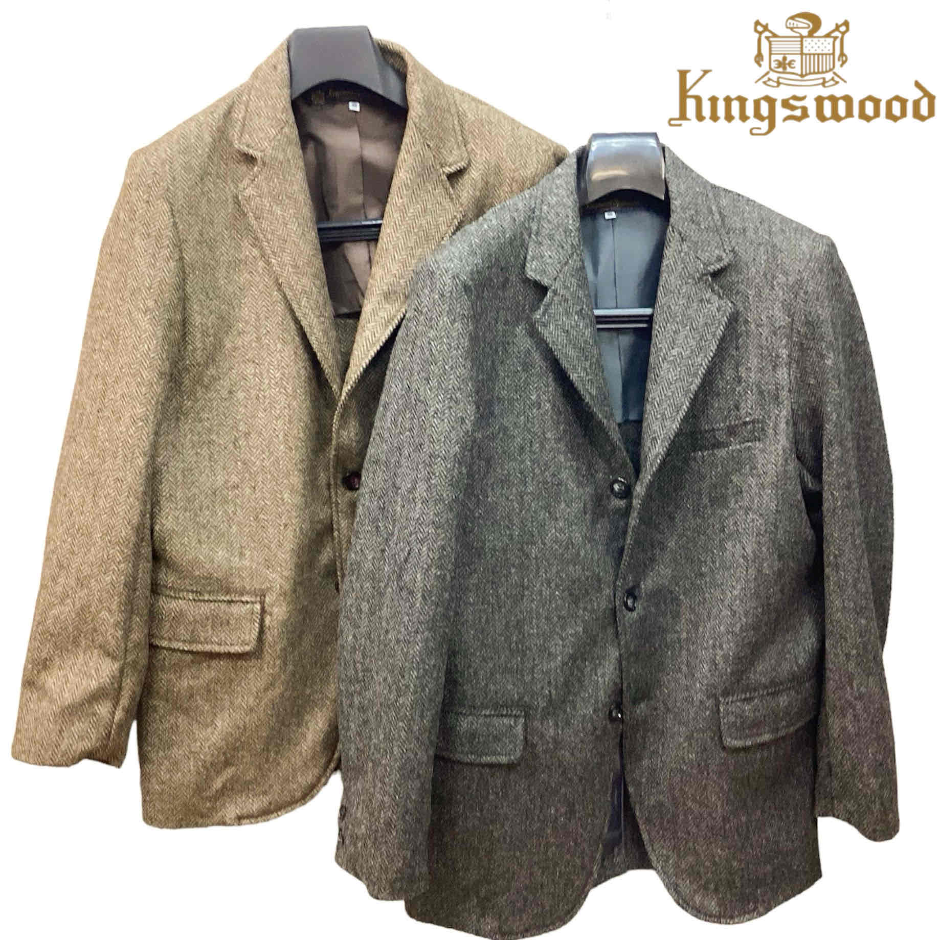 送料無料 KINGSWOOD【キングスウッド】TWEED NO.1 SACK JACKET
