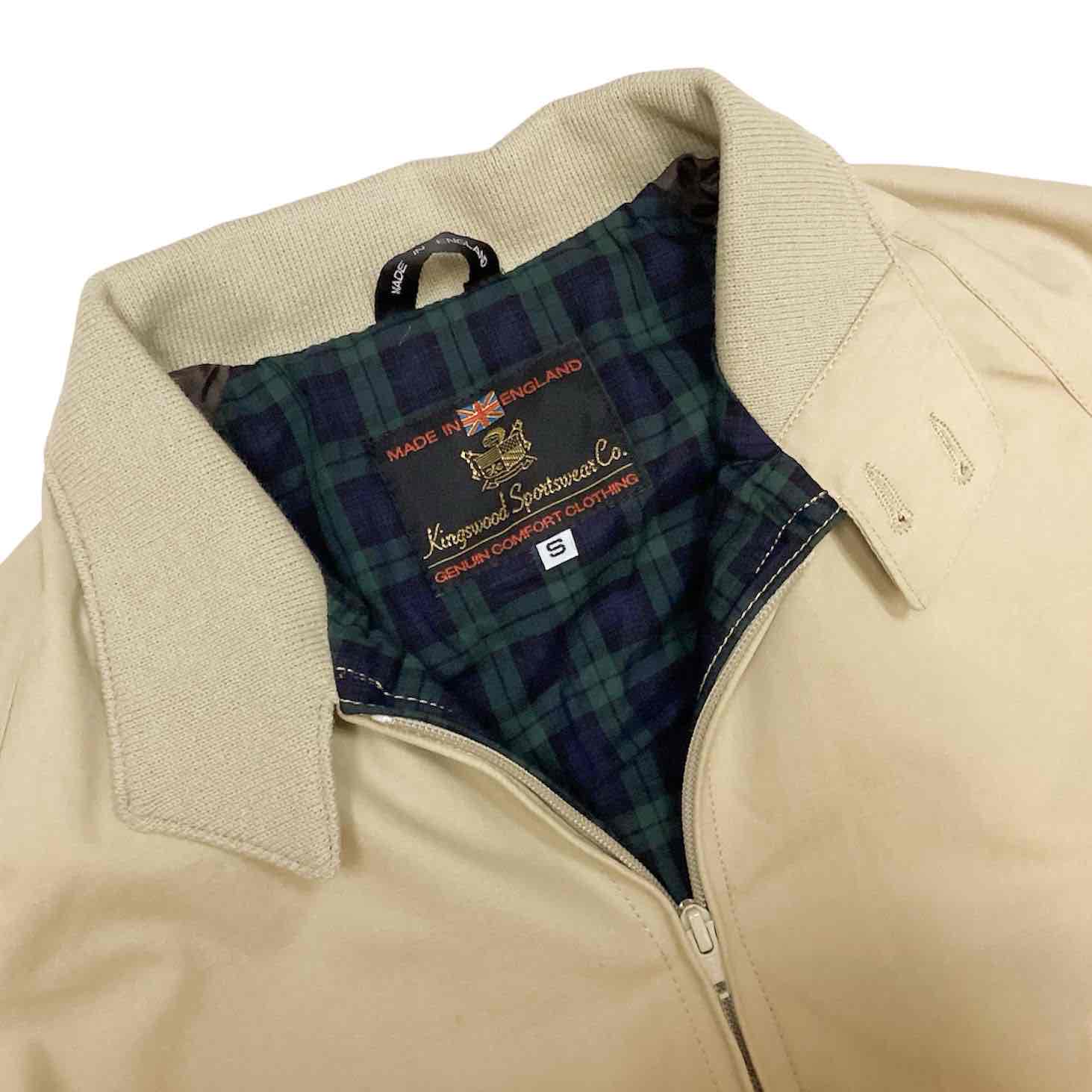 イギリス製 送料無料 KINGSWOOD【キングスウッド】COTTON HARRINGTON