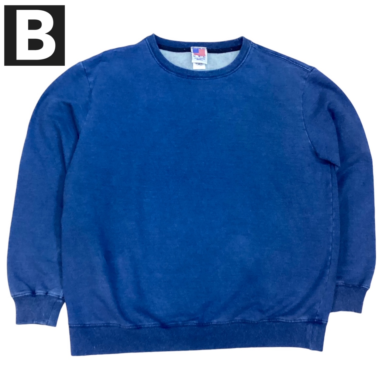 アメリカ製 送料無料 TYCA【タイカ】INDIGO CREW SWEAT インディゴ