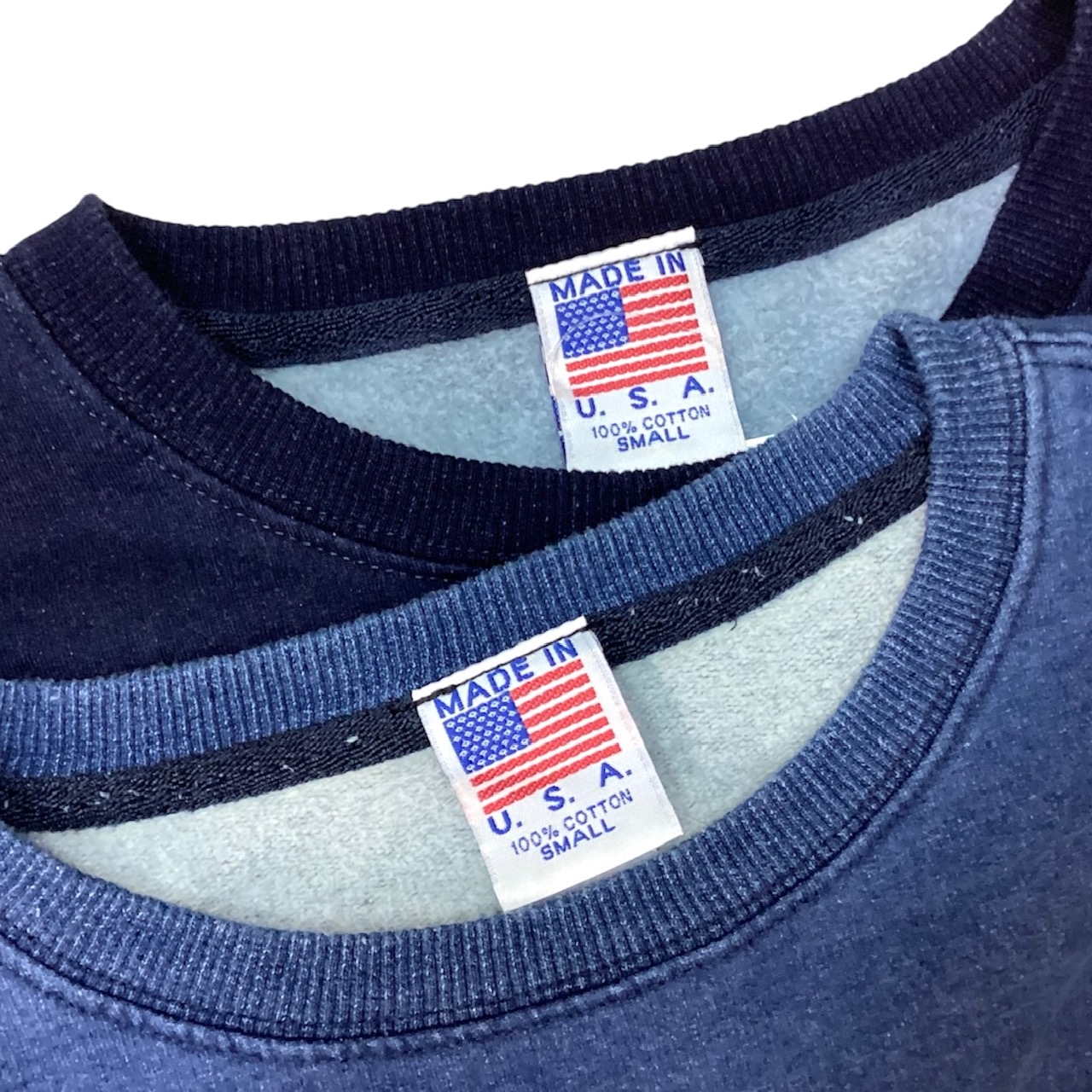 アメリカ製 送料無料 TYCA【タイカ】INDIGO CREW SWEAT インディゴ