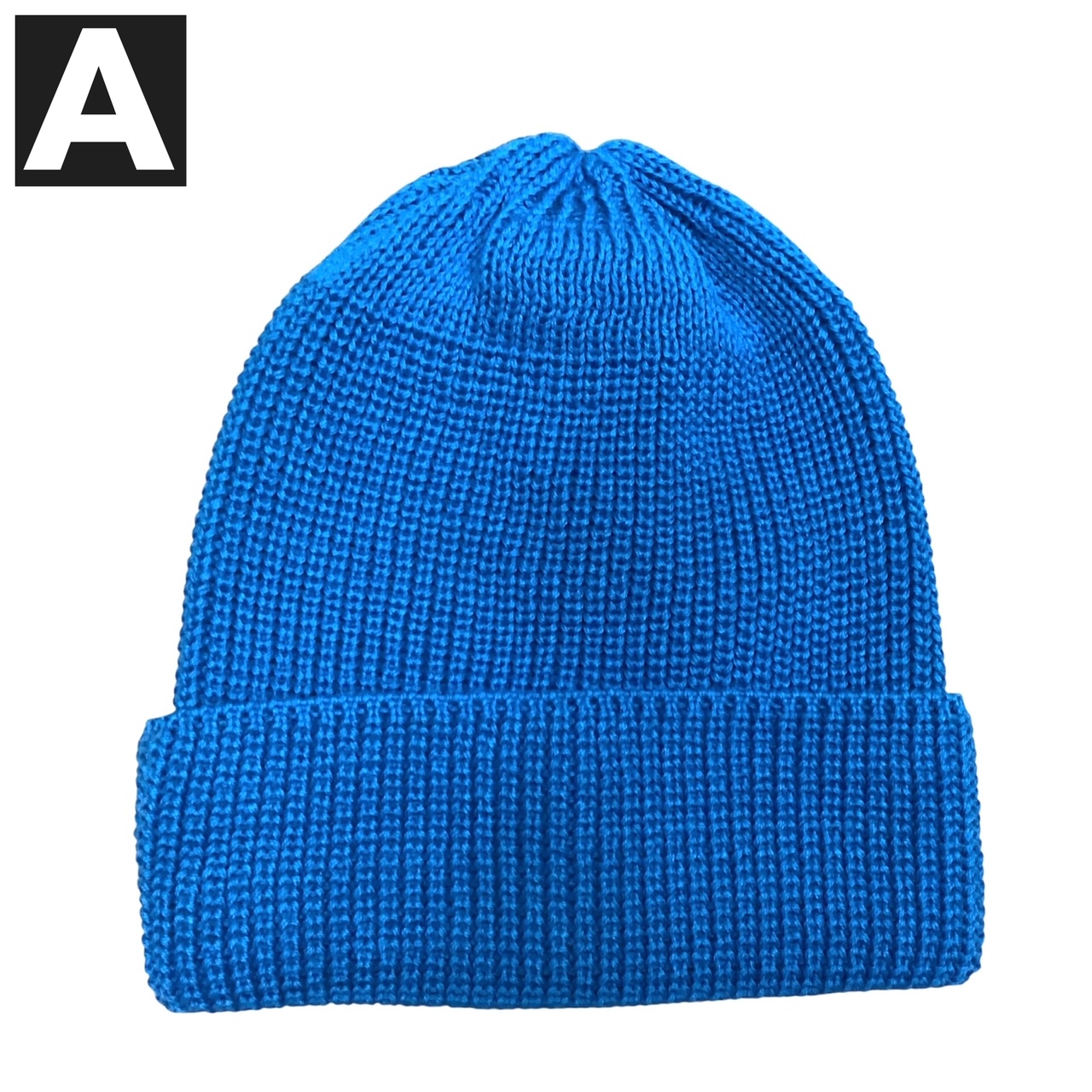 archivo ニット帽 青 新品未使用品 ドイツ製 LEUCHTFEUER【ロイフトフォイヤー】 BORKUM【ボーカム