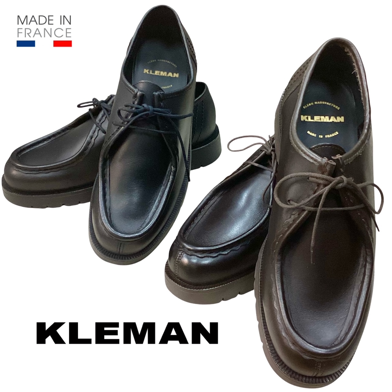 フランス製 送料無料 KLEMAN【クレマン】PADROR パドラー レザー