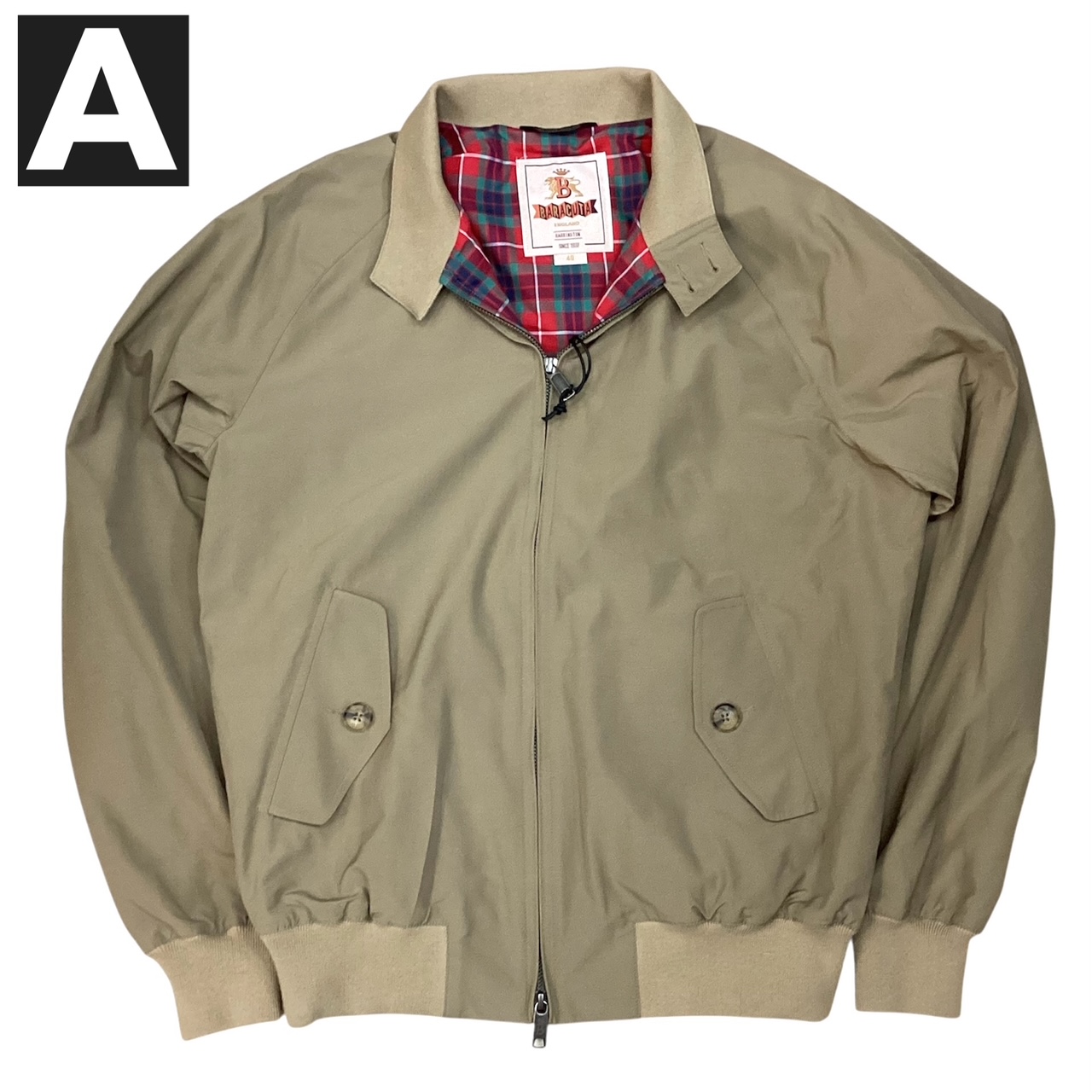 イギリス製 送料無料 BARACUTA 【バラクータ】 【 G-9 】 スウィング