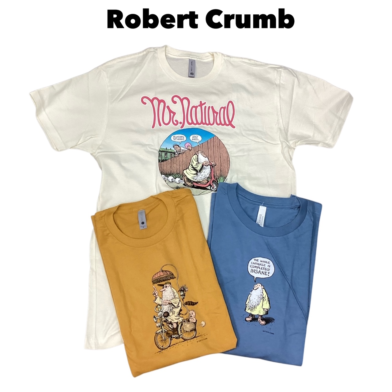 送料無料 ROBERT CRUMB【ロバートクラム】P-TEE プリントTシャツ